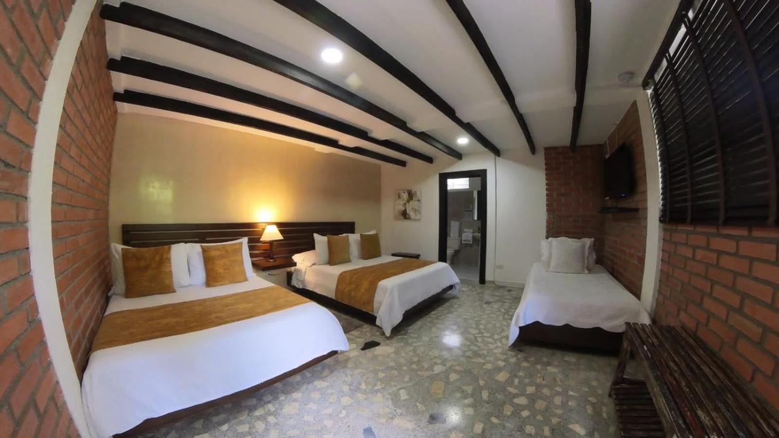 Hotel Visperas Санта Роса де Кабал Екстериор снимка